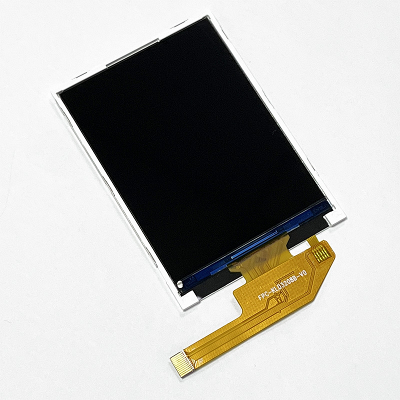 Real shot front view of custom lcd module