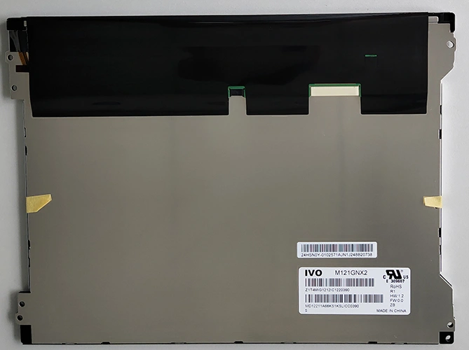 Real shot back view of LVDS interface lcd