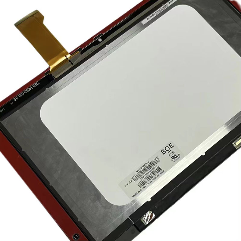 Real shot back view of customized industrial lcd