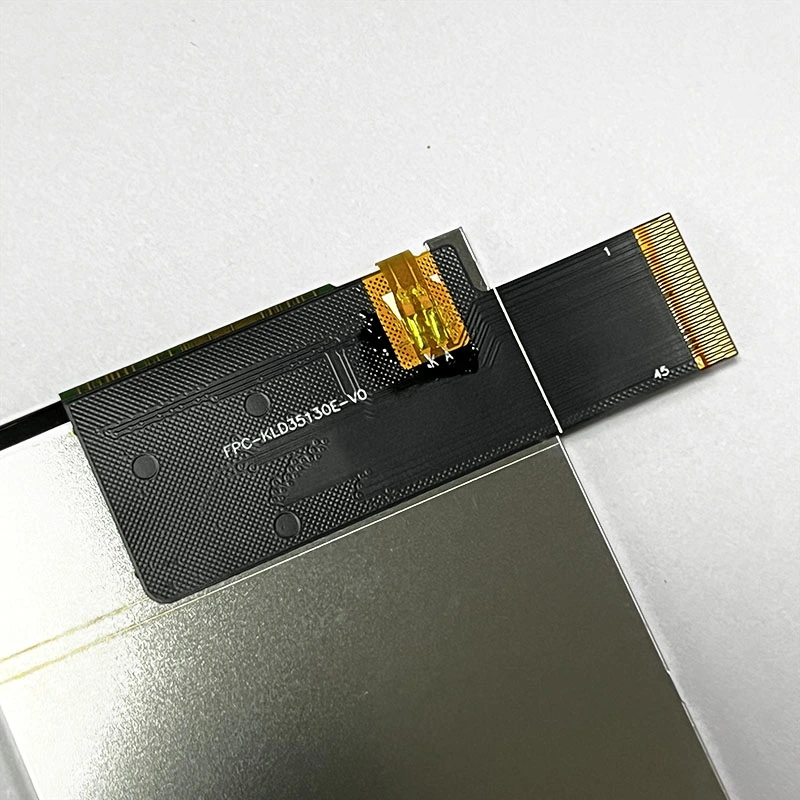 Real shot back view of IPS custom tft lcd FPC