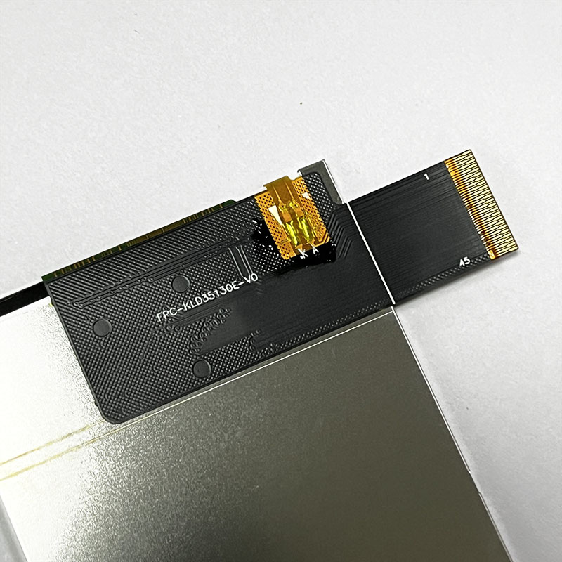 Real shot back view of IPS custom tft lcd FPC