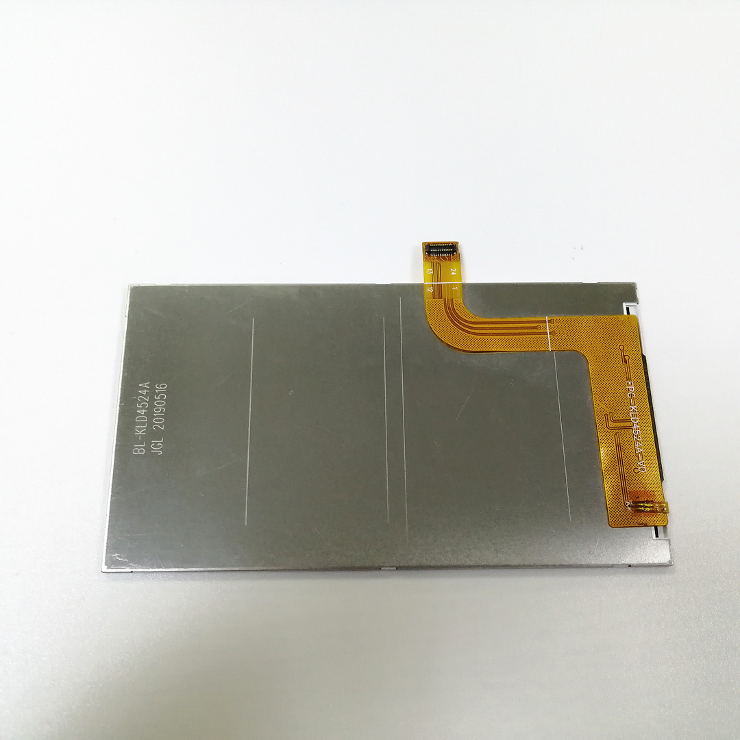 Real shot back view of touch panel