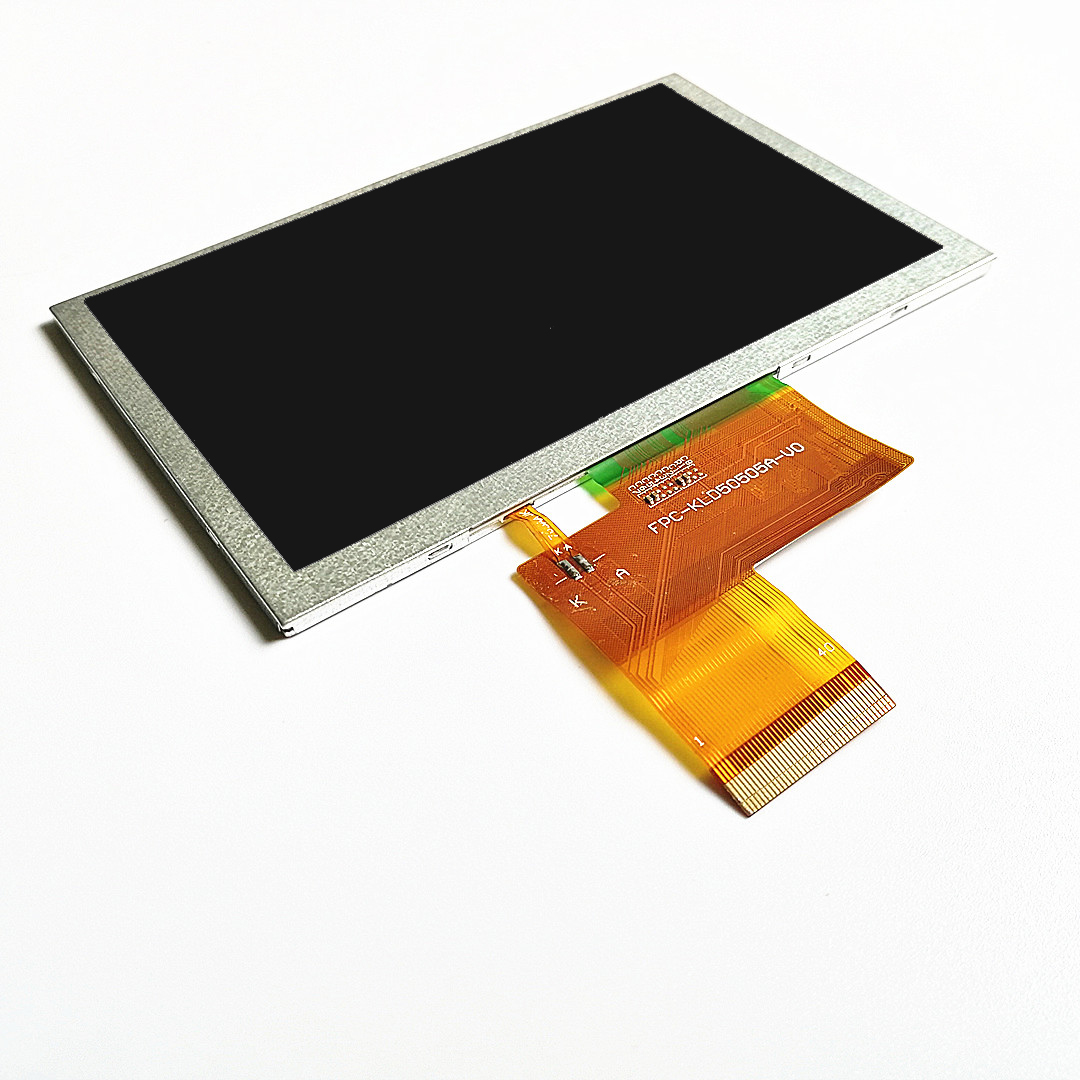 The real shot front of 5 inch WVGA IPS LCD without TP