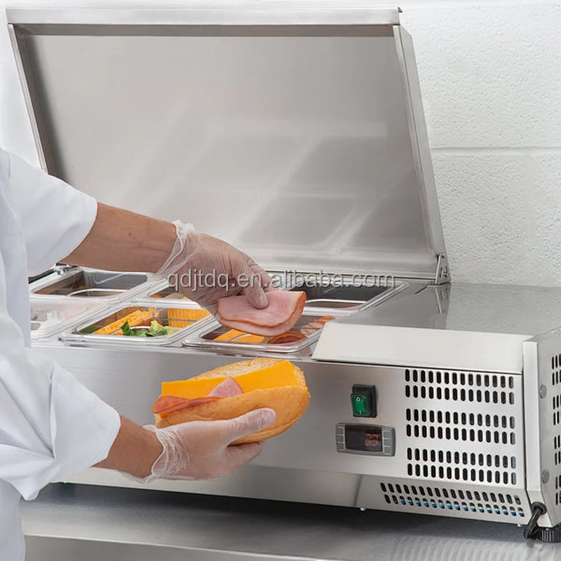 CNJT commercial refrigerated topping units