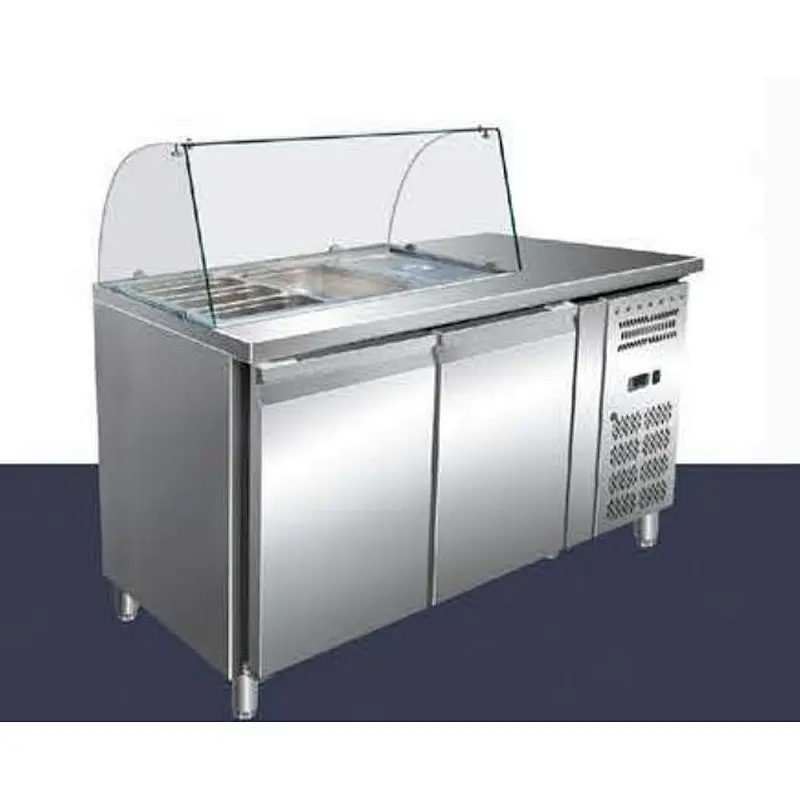CNJT commercial ventilated refrigerator counter