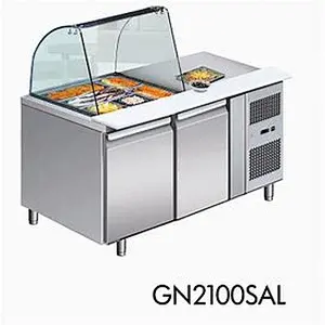 CNJT commercial ventilated refrigerator counter