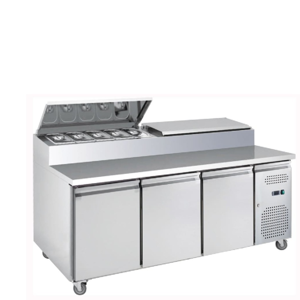 CNJT commercial ventilated refrigerator service counter