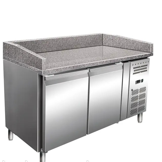 CNJT commercial ventilated refrigerator pizza counter