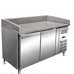 CNJT commercial ventilated refrigerator pizza counter