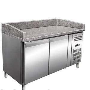 CNJT commercial ventilated refrigerator pizza counter