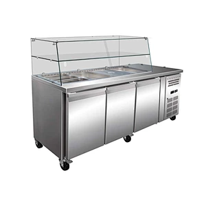 CNJT commercial ventilated refrigerator counter