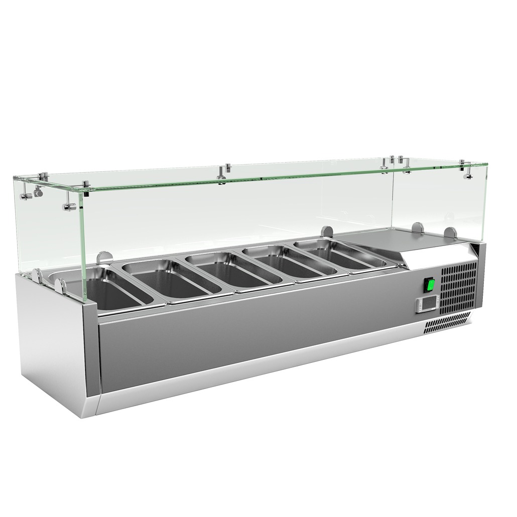 CNJT commercial refrigerated topping units