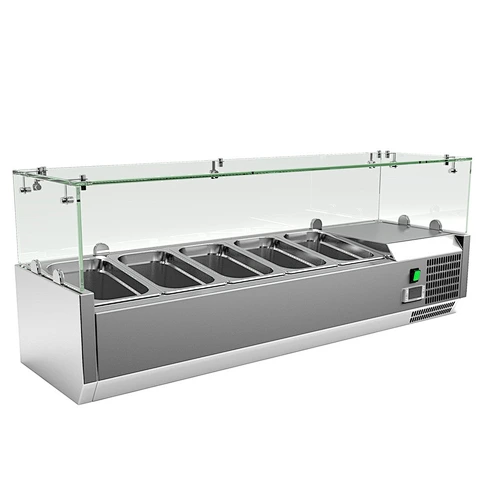 CNJT commercial refrigerated topping units