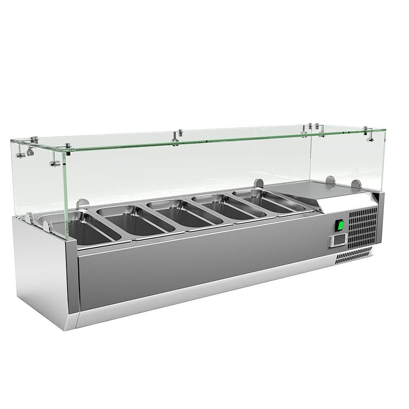 CNJT commercial refrigerated topping units