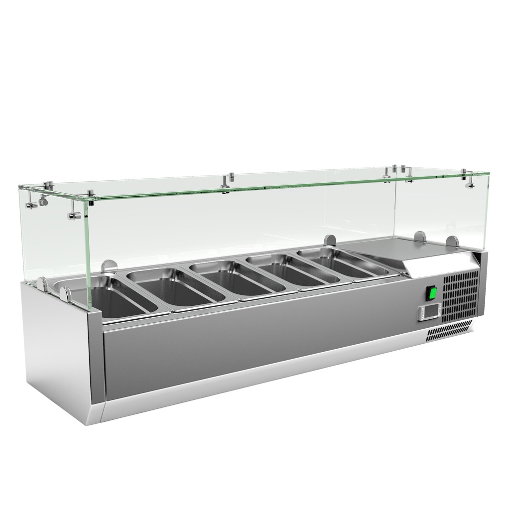 CNJT commercial refrigerated topping units
