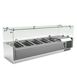 CNJT commercial refrigerated topping units