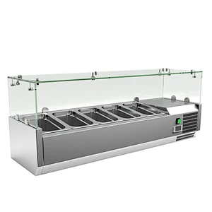 CNJT commercial refrigerated topping units