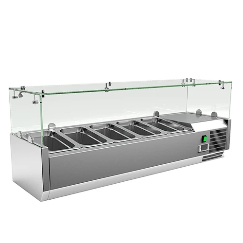 CNJT commercial refrigerated topping units