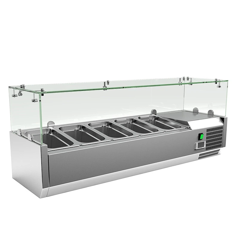 CNJT commercial refrigerated topping units