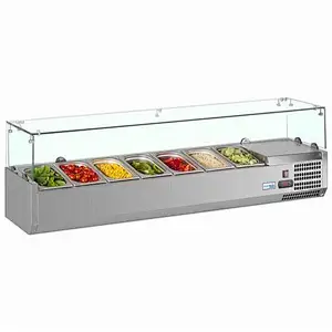 CNJT commercial refrigerated topping units