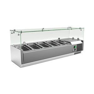 CNJT commercial refrigerated topping units