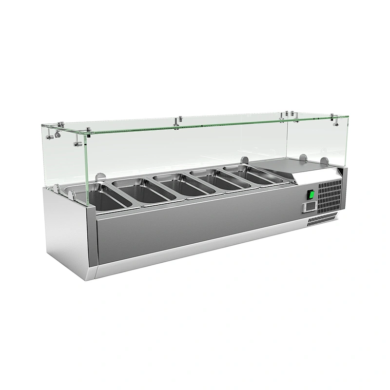 CNJT commercial refrigerated topping units