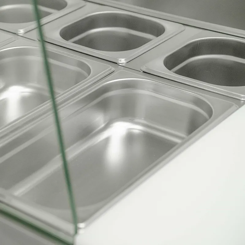 CNJT commercial refrigerated topping units
