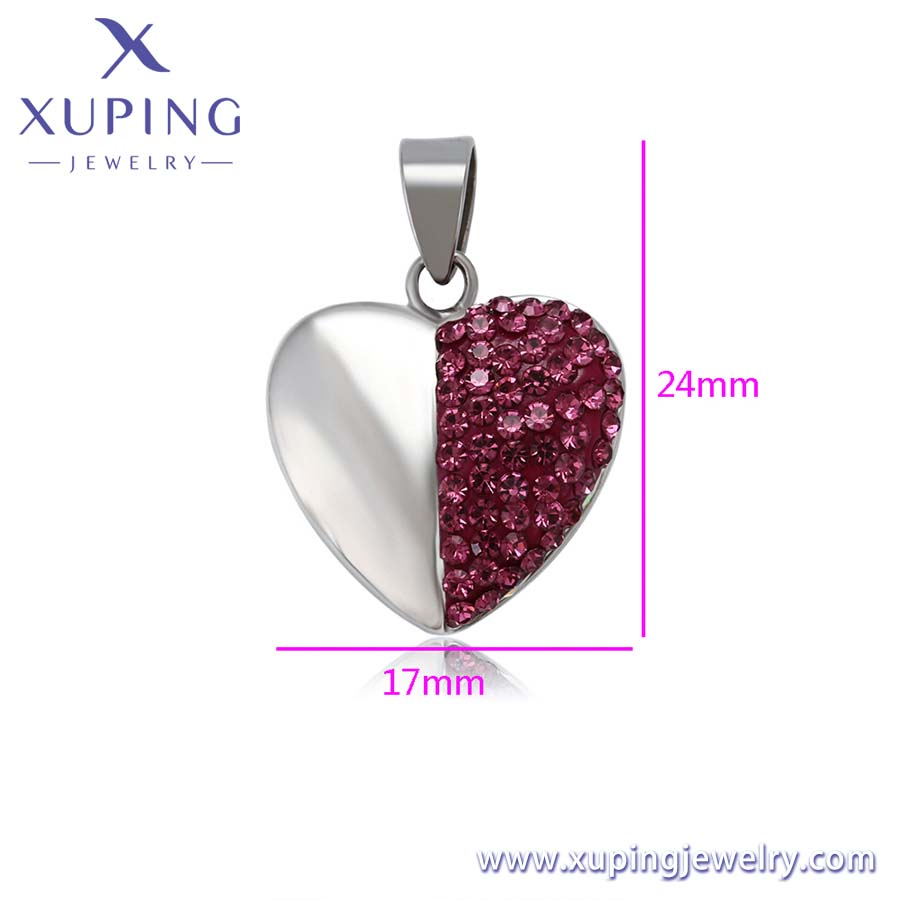heart shaped stone necklace