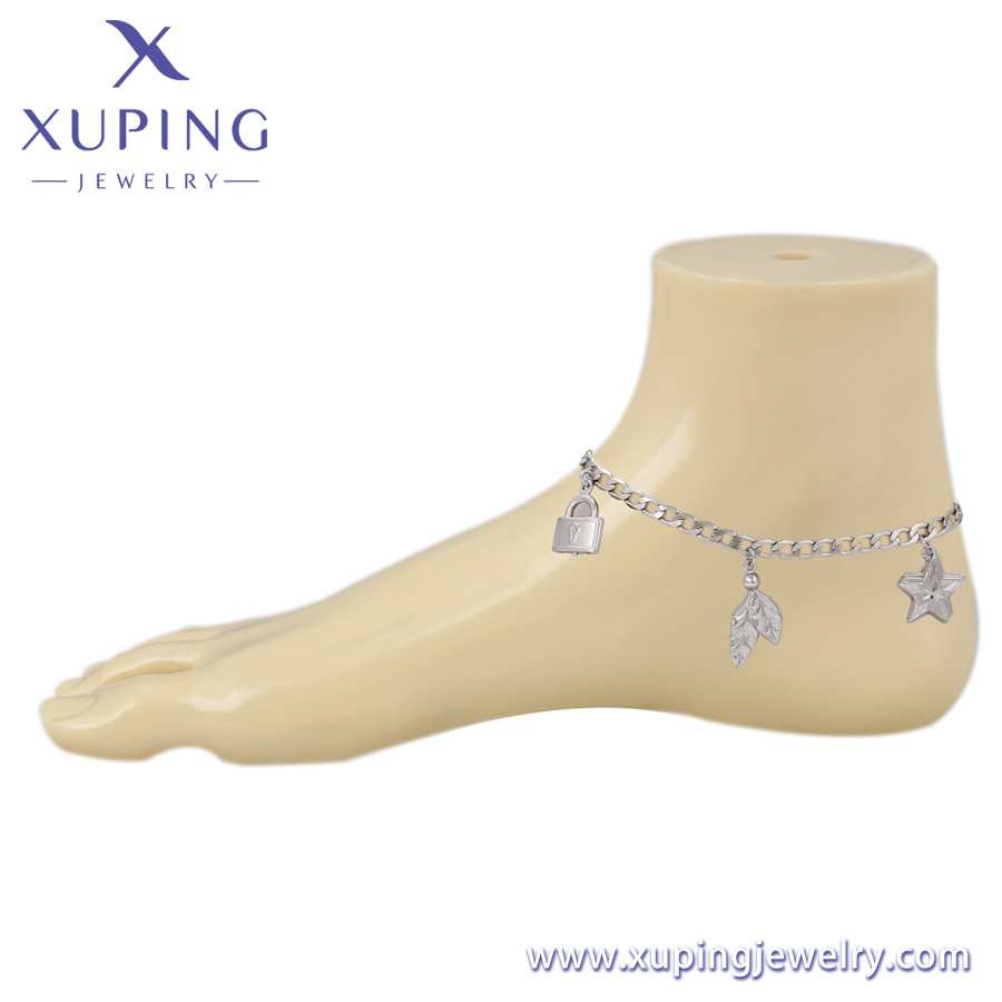 xuping fashion platiniertes Fußkettchen (X000804393)