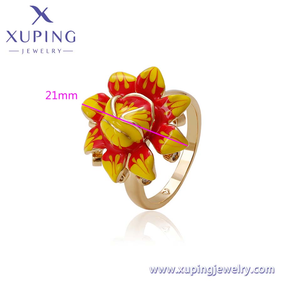 personalized flower ring