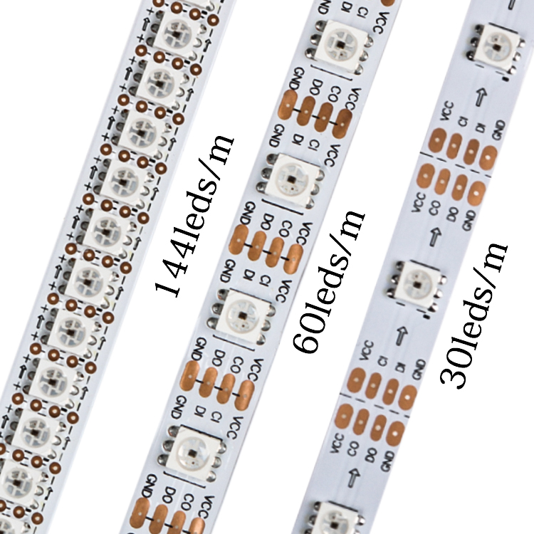 APA102C addressable LED strip flexible