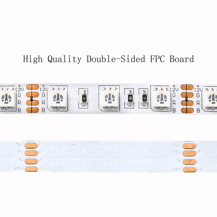 10mm RGB LED strip SMD5050 60 LEDs/m