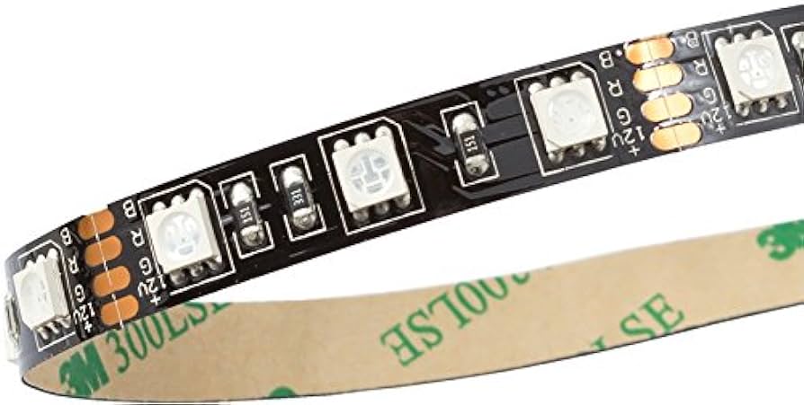 DC12V DC24V RGB flexible LED strip light