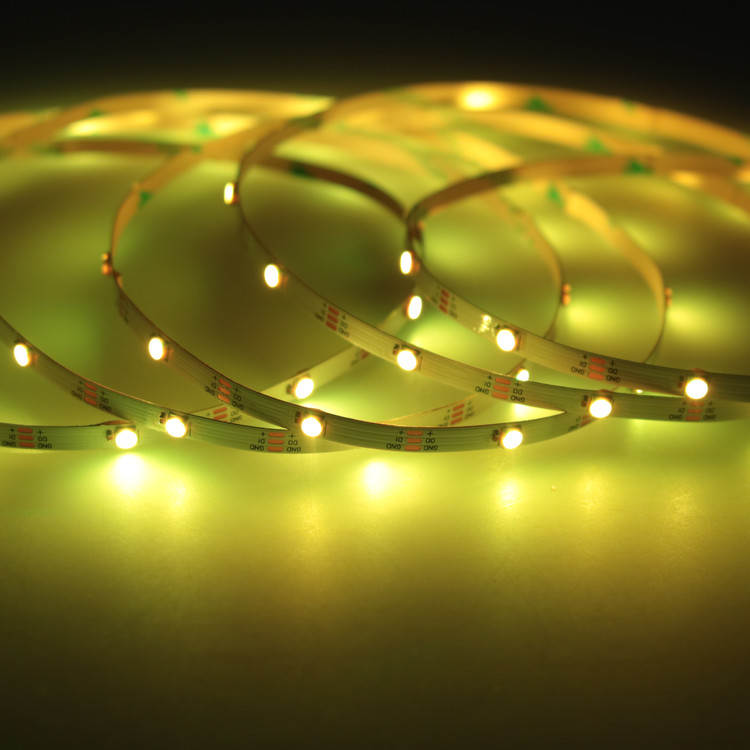 شريط RGB LED مرن مقاس 5 مم قابل للعنونة