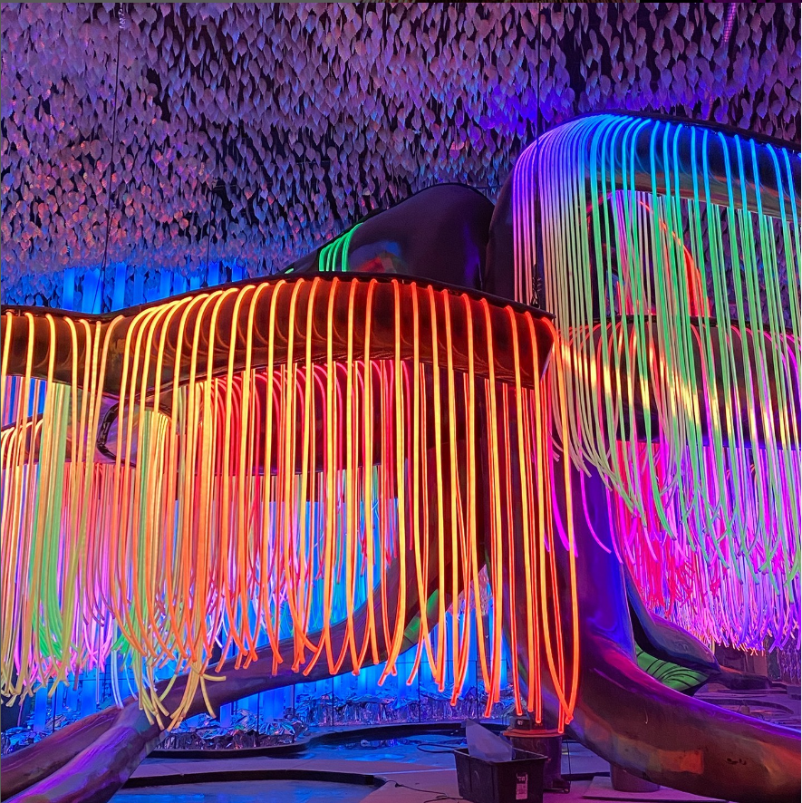 top side lighting LED neon tube RGB