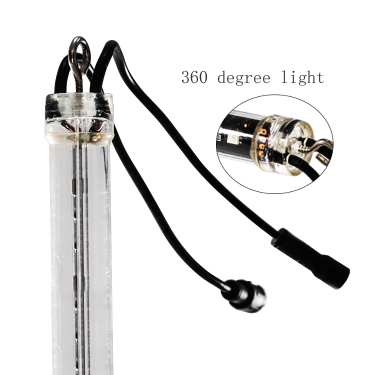 30 مللي متر معلق 3D DMX UCS512 LED مصباح أنبوبي نيزك