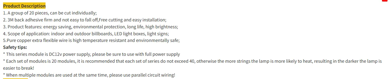 SMD2835 led module1