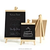 Wooden blackboard sign