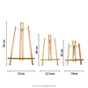 wooden tripod display easel stand