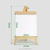 wood easel stand