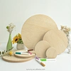 round painting panel wood
