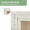 Stretched blank canvas frame