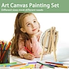 Blank Canvas Frame with Easel Kit