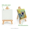 canvas and easel