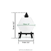 Mini diy wood easel