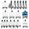 mini easel with canvas 200 pack
