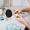 mini canvas with easel