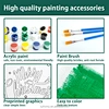 Creative set canvas drawing board