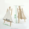 canvas and easel set