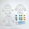 Pre-printed kids painting canvas board